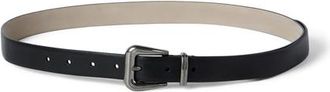 Brunello Cucinelli Vachetta belt with monili in Black at Nordstrom, Size Xx-Small