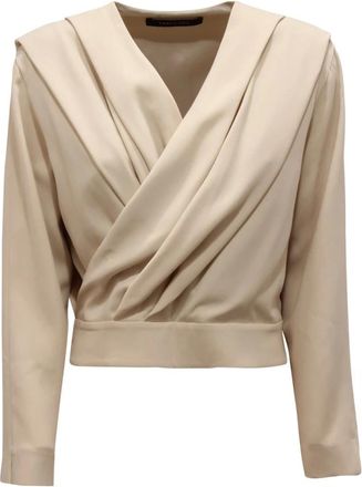 Emma & Gaia Mujer, Blusas y Camisas, Beige, Talla: S