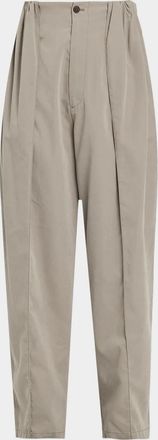 Giorgio Armani Men & apos;s Pleated Wide-Leg Trousers