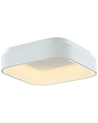 Jonathan Y Designs Jonathan Y Designs Rafael 17.7In Integrated Led Flush Mount Ceiling Light