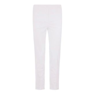 Incotex Straight Trousers, female, White, Size: XS Pantalone