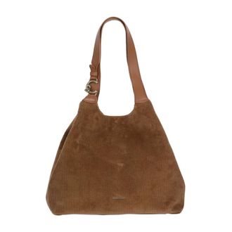 Coccinelle Bolso Tote C-Easy de pana - Bags - Mujer - Marr&oacute;n - ONE SIZE