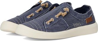 Blowfish Beachside Slip On Shoes Womens Shoes Navy Twill Fabric : 8.5 M, Textile
