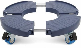 OEM Soporte Para Plantas Con Ruedas, Rotaci&oacute;n De 360&deg;, Capacidad De 200 Kg, Bandeja Ajustable De &Oslash; 40-54 Cm, Soporte Para Macetas De Interior/exterior, Ba