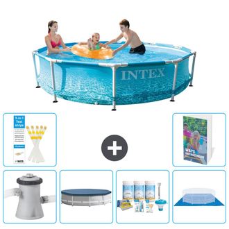 Intex Piscina Con Estructura Redonda - 305x76 Cm - 7-piezas S251