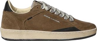 Crime London Chelsea Sneaker - Heren - Sneakers - Bruin - 45 EU - Su&egrave;de - Schoenen