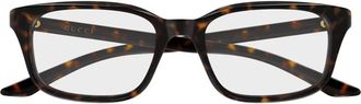 Gucci Glasses, unisex, Brown, Size: 54 MM Gg2082O Optical Frame