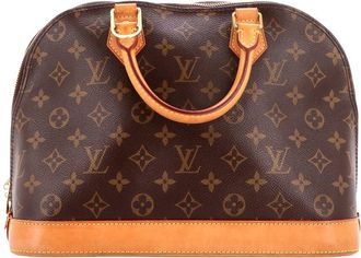 Louis Vuitton Brown Monogram Canvas Alma Pm (Authentic Pre-Loved)