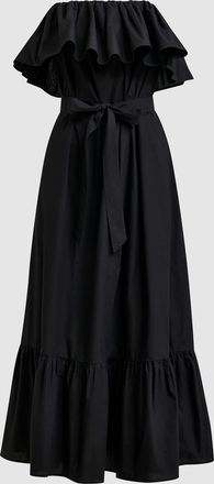 Essentiel Robe Longue Joyce Noir