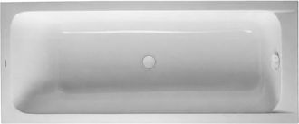 Duravit Ba&ntilde;era Recta 170 X 70 Duravit D-code Acr&iacute;lico Con Desag&uuml;e En El Centro + Desag&uuml;e Blanco