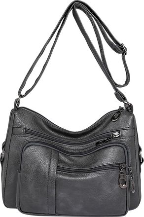 Generic Womens Cross-Body Bags Cross Body Bag Women for Work, Office Large Capacity Canvas Messenger Bag, Casual Shoulder Crossbody with Versatile Design for 