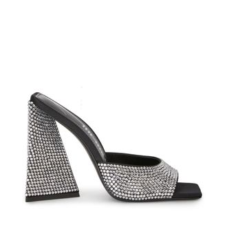 The Attico Heeled Mules, female, Gray, Size: 6 US Devon 115 Mules
