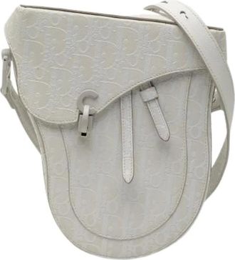 Dior Pre-owned Cross Body Bags, female, White, Size: ONE SIZE Pre-owned Crossbody Bag