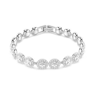 Swarovski Kristallen armband in zilverkleur - Dames - Armbanden - Grijs - ONE Size - Accessoires