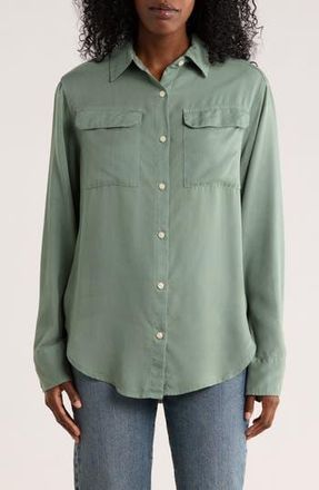 Tailor Vintage Utility Button-Up Shirt in Laurel Wreath at Nordstrom Rack, Size X-Large