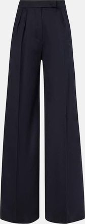 Max Mara Pantaloni Ori in cammello a gamba larga