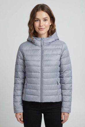 Only Steppjacke ONLY ONLTAHIA LW QUILTED HOOD JKT OTW CC OTW, Damen, Gr. XL, tradewinds, Web, Obermaterial: 100% Nylon, unifarben, regular fit, Jacken Step