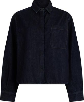Nine In The Morning Blouses Shirts - Dames - Spijkeroverhemden - Blauw - XS - Overhemden