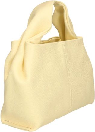 Notre-V Polly Handbag - Dames - Handtassen - Geel - ONE Size - Leer - Tassen