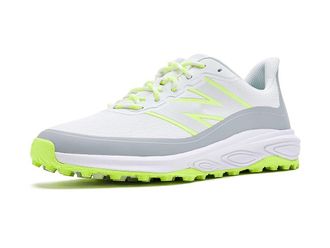New Balance Fresh Foam Contend V3 Womens Golf Shoes White/Yellow : 10.5 B - Medium, Textile