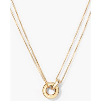 Mejuri Vermeil Linked Necklace in 18K Gold Vermeil by MEJURI at Nordstrom