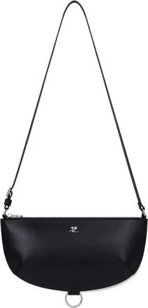 Courr&egrave;ges Handbags - Dames - Schoudertassen - Zwart - ONE Size - Tassen