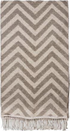 PESERICO Chevron Zigzag Pattern Wool And Alpaca Scarf