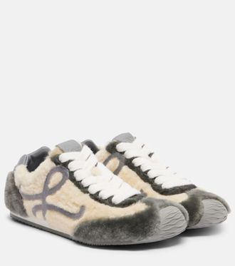 Loewe Ballet Runner 2.0 shearling sneakers