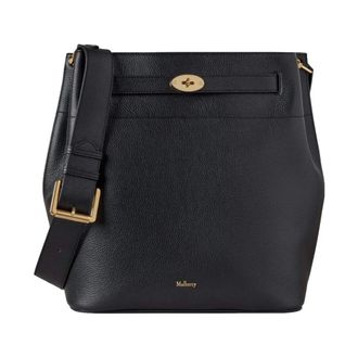 Mulberry Cross Body Bags, female, Black, Size: ONE SIZE Hh9825/205A100 Bucket Bag