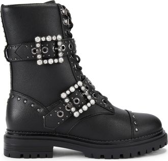 Kurt Geiger Womens Tank Boots - Black - Size UK 4