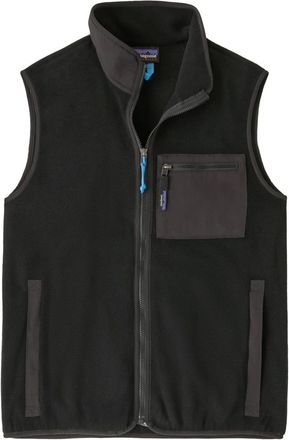 Patagonia Vests, male, Black, Size: XL Synchilla Fleece Vest