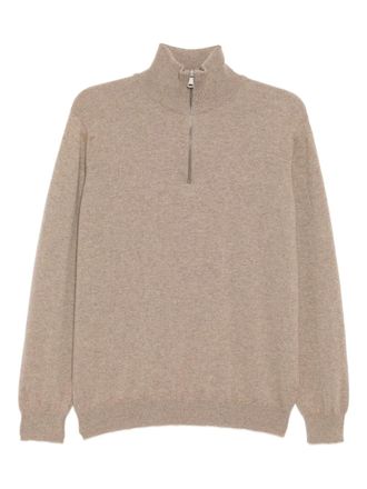 Begg x Co Heriot jumper - men - Cashmere - L - Brown