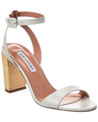 Aquazzura Sunseeker 85 Leather Sandal