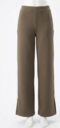 Spanx Airessentials Smooth Front Wide Leg Pant In Mineral