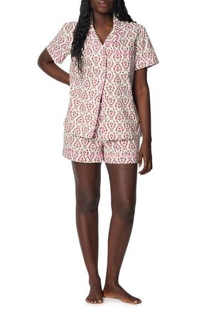 Bedhead Pajamas Print Cotton Short Pajamas in Olivia at Nordstrom, Size X-Large