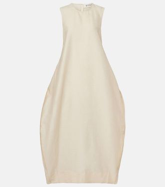 R&oacute;he R&oacute;he Linen and silk-blend maxi dress