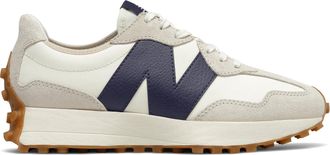 New Balance Womens 327 Shoes, Moonbeam/Outerspace, 5/M