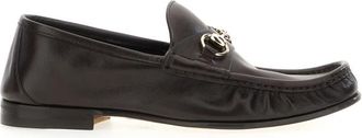 Gucci Lugano Loafer - Heren - Loafers - Bruin - 41 EU - Leer - Schoenen