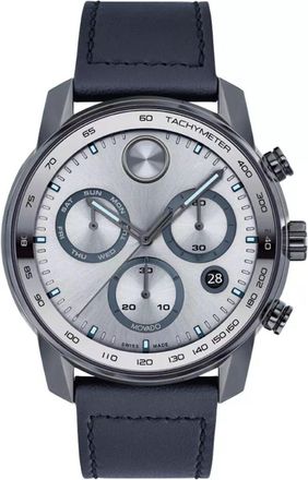 Movado Mens Bold verso Silver Dial Watch