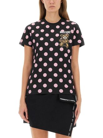 Moschino Teddy Polka Dots T Shirt