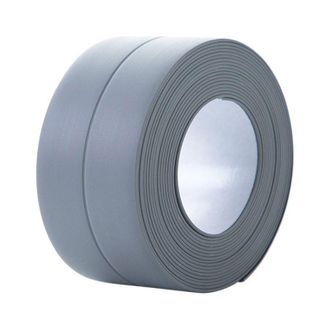 OEM Rodapi&eacute; Flexible Autoadhesivo De Pvc Para Cocinas, 5 M, 3,8 Mm, Rodapi&eacute; Autoadhesivo Para Cocinas Y Ba&ntilde;os, 3,8 Mm, Gris