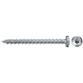 Fischer 200x Power-fast Ii Fpf Ii Ptf 3,5 X 25 Mm Bc Pan Head Con Hex&aacute;gono Interior Tx20 Rosca Completa, Galvanizado Azul Pasivado - 670101
