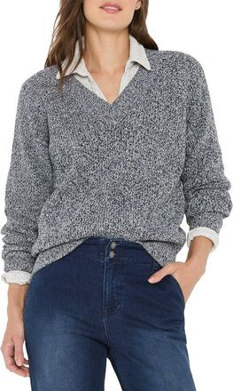 Nic+Zoe NIC+ZOE Shaker Stitch Sweater