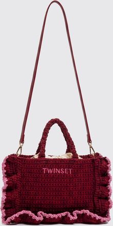 Twinset Borsa in tessuto crochet