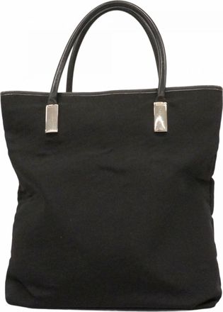Gucci Black Nylon Tote Bag (Pre-Owned)
