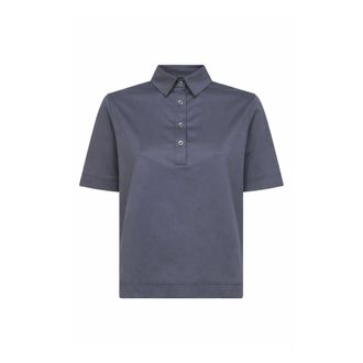 Blanca Vita Polo Shirts, female, Gray, Size: 2XS Polo Top