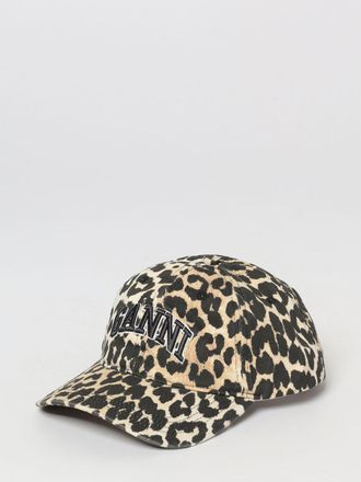 Ganni Hat GANNI Woman color Brown