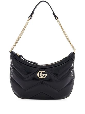 Gucci small GG Marmont shoulder bag - Black