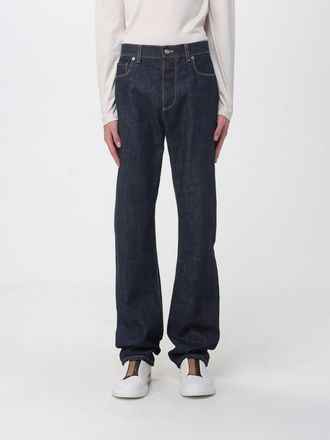 Fendi Jeans flared in denim di cotone blu