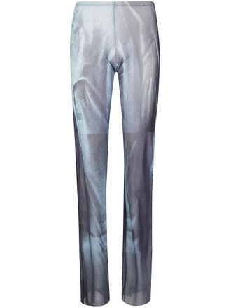 Jean Paul Gaultier Gaasbroek Geprinte Water